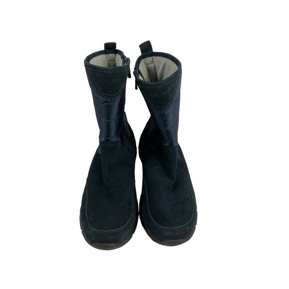 Lands Ends Women's Navy Blue Winter Boots - Picture 3 of 6